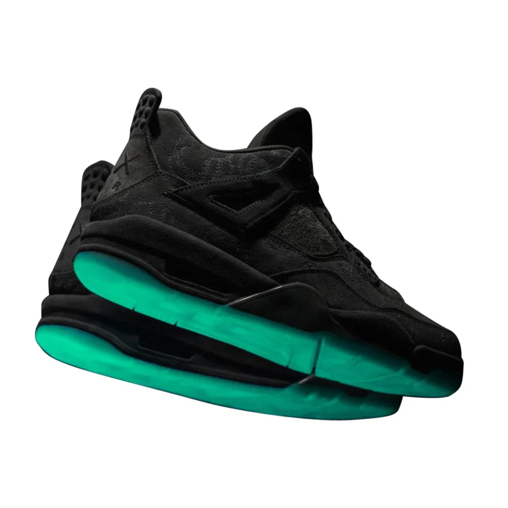 AIR JORDAN 4 KAWS BLACK 1