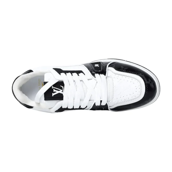 Louis Vuitton LV Trainer bianco nero 3