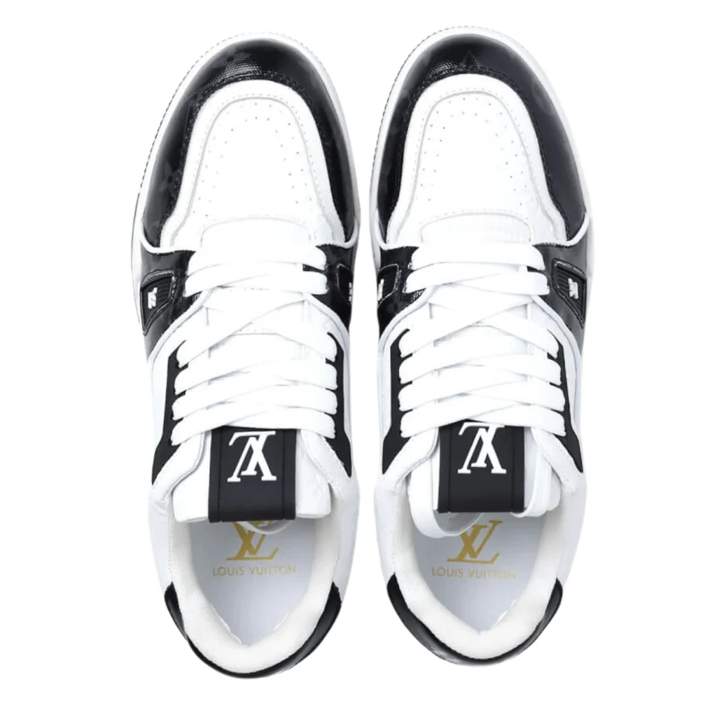 Louis Vuitton LV Trainer bianco nero 6