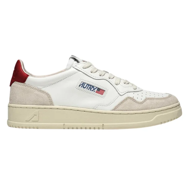 Medalist Low Sneakers Bianco E Rosso 1