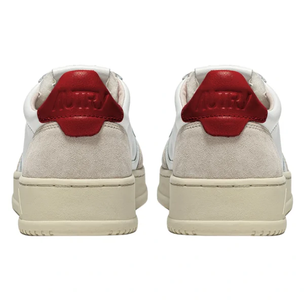 Medalist Low Sneakers Bianco E Rosso 3