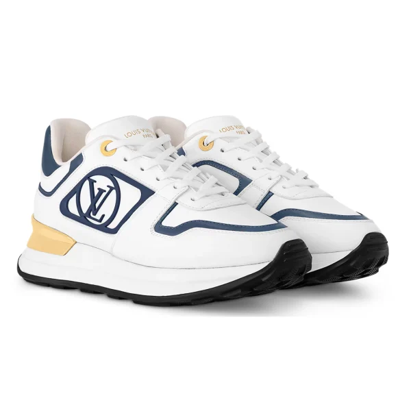 Sneaker Neo Run Away Bianco Blu 4