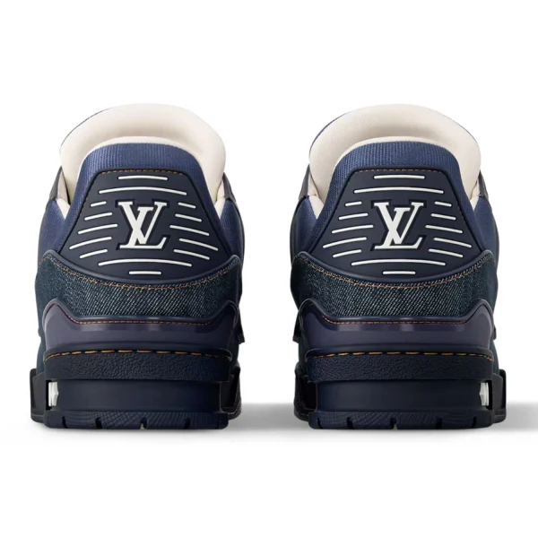 LV Trainer Sneaker Denim Canvas 2