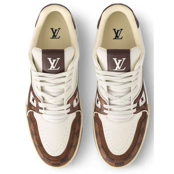 Sneaker LV Trainer Marrone 3