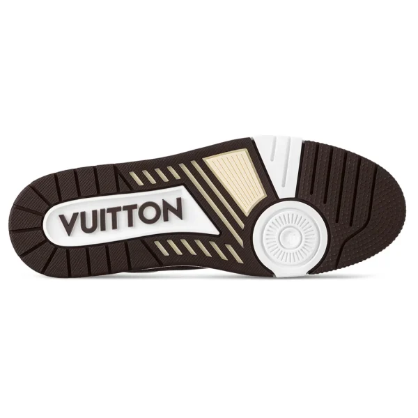 Sneaker LV Trainer Marrone 4