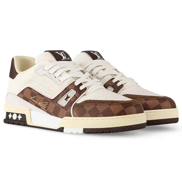 Sneaker LV Trainer Marrone 5