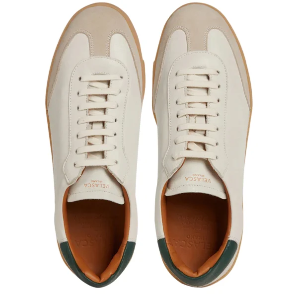 Sneakers Uomo Bianche Pelle Velasca 3