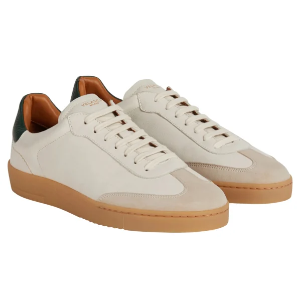 Sneakers Uomo Bianche Pelle Velasca 4