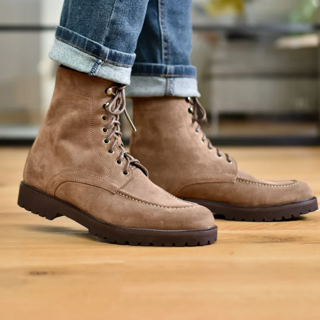 FASANO Camoscio Tortora Sneakers 5