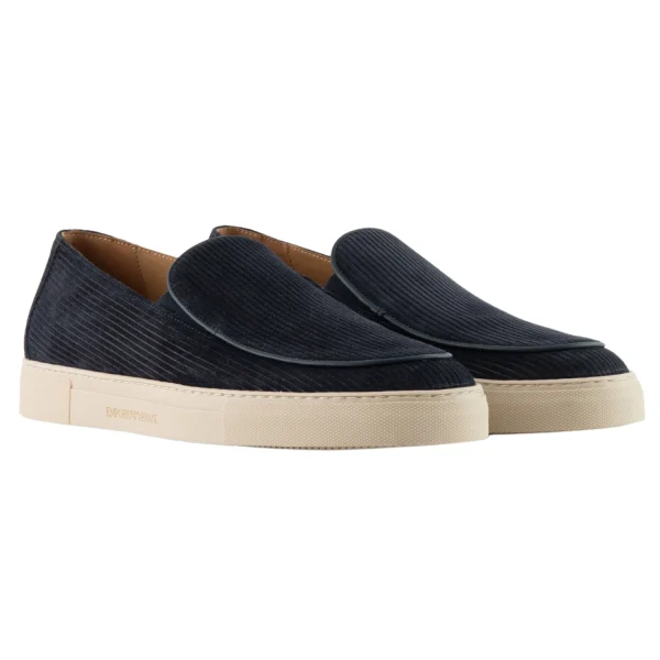 Slip On in Suede Millerighe 3