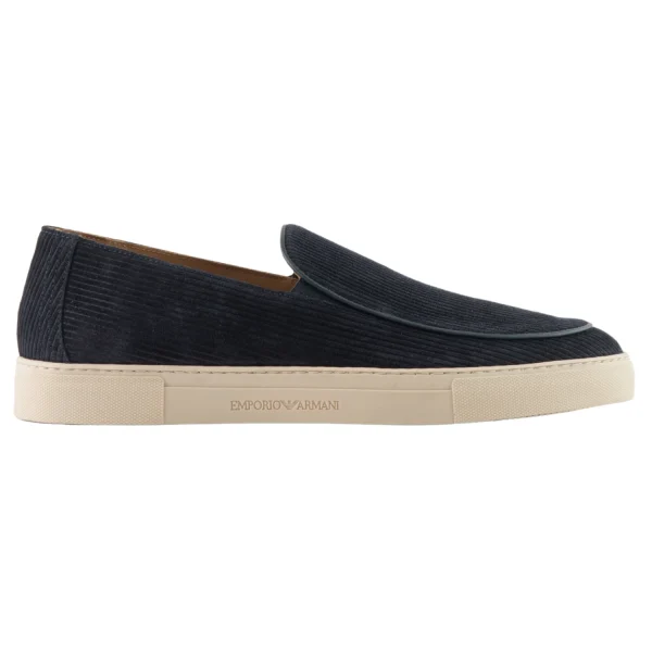 Slip On in Suede Millerighe 5