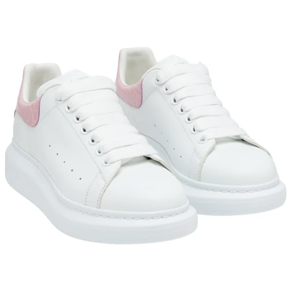 Sneaker Oversize da Donna in Bianco Rosa 3