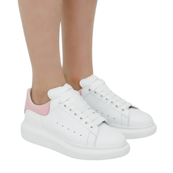 Sneaker Oversize da Donna in Bianco Rosa 4